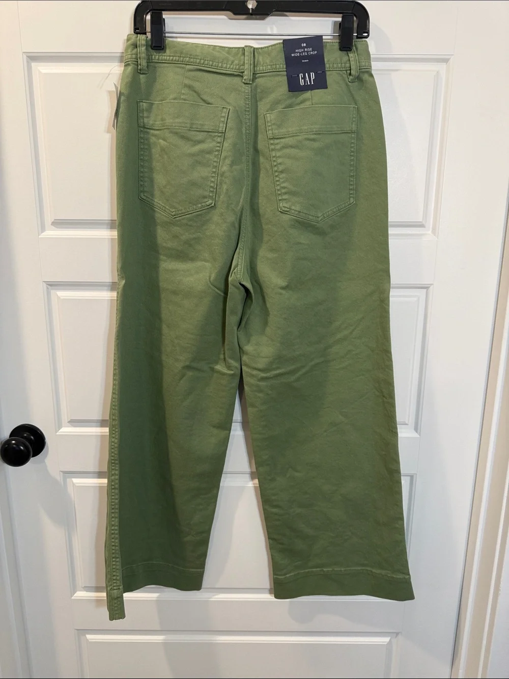 GAP high rise wide leg crop 8 NWT - Picture 8 of 8